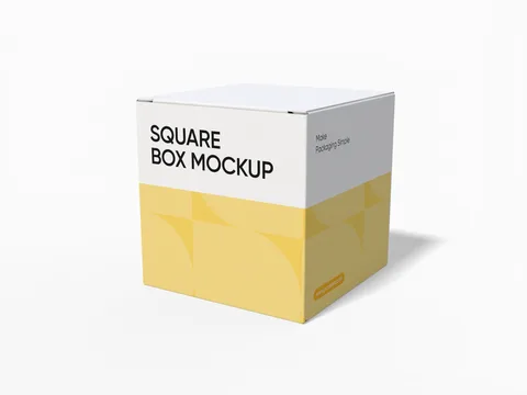 Reference view of square folding cartons, style E60016.