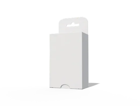 Reference view of hanging display cartons, style E60035.