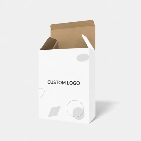 Reference view of straight tuck-end cartons, style E60055.