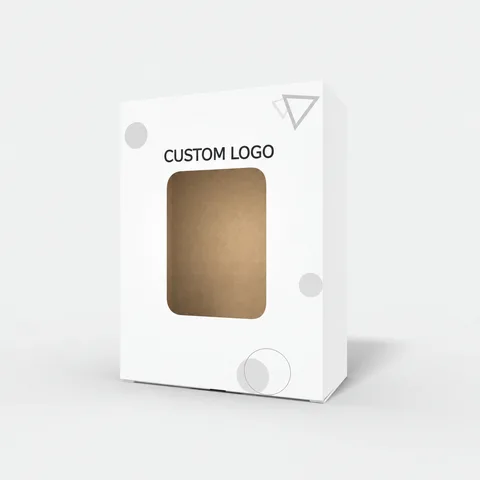 Reference view of rear-opening folding cartons with locking tabs, style E60079.