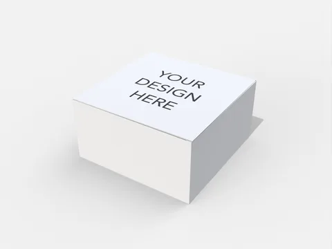Reference view of square folding cartons, style E60091.