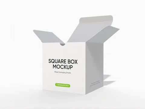 Reference view of square tuck-end cartons, style E60093.