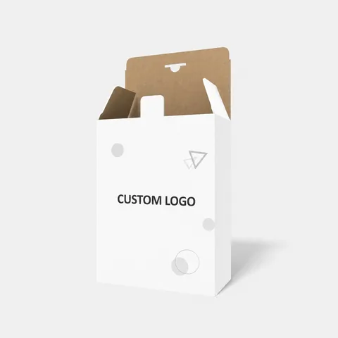 Reference view of auto-lock bottom cartons, style E60095.