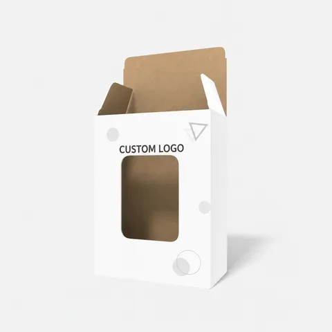 Reference view of window tuck-end cartons, style E60096.