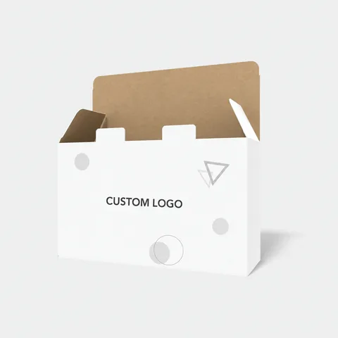 Reference view of tuck-end cartons with double locking tabs, style E60108.