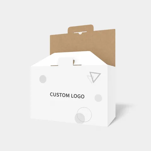 Reference view of tuck-end cartons with locking tabs, style E60117.