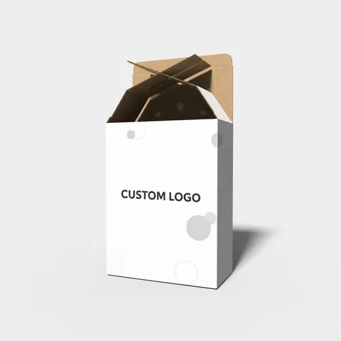 Reference view of auto-lock bottom cartons, style E60191.