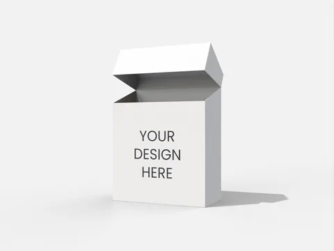 Reference view of tuck-end cartons with tear strips, style E60201.