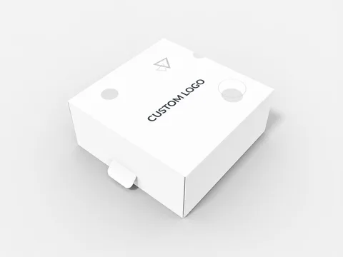 Reference view of folding cartons with tear-open details, style E60212.