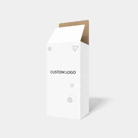 Reference view of tear-open folding cartons, style E60219.