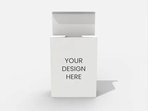 Reference view of tuck-end cartons with locking tabs, style E60234.