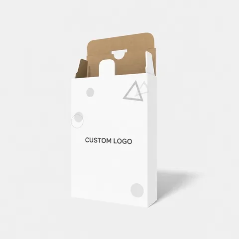 Reference view of tuck-end cartons with locking tabs, style E60243.