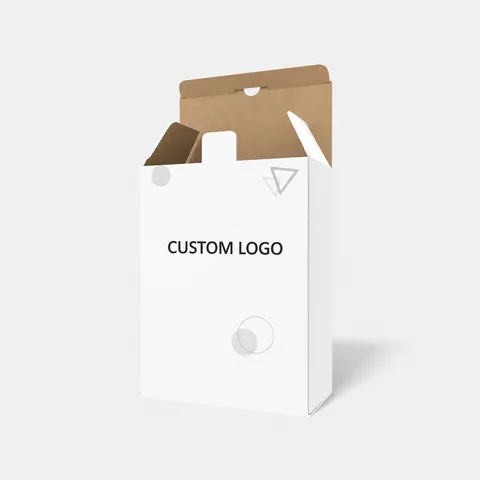 Reference view of tuck-end cartons with locking tabs, style E60244.