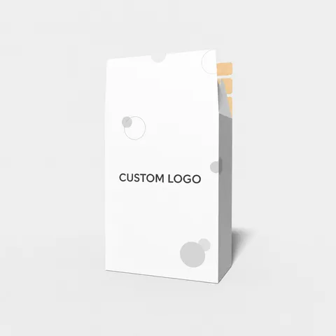 Reference view of tuck-end cartons with tear lines, style E60259.