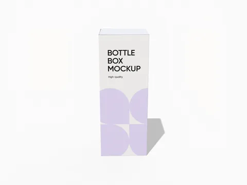 Reference view of tuck-end bottle cartons, style E60280.