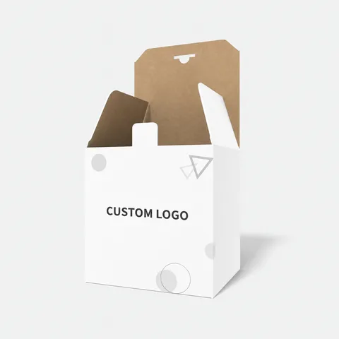 Reference view of folding cartons with locking tabs, style E60286.