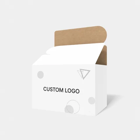 Reference view of square folding cartons, style E60290.