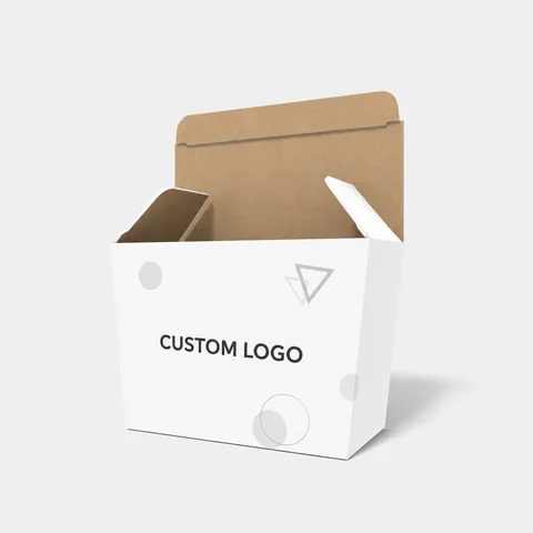 Reference view of trapezoidal tuck-end cartons, style E60302.