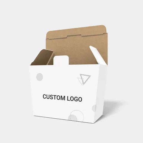 Reference view of tuck-end cartons with locking tabs, style E60303.