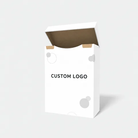 Reference view of tuck-end cartons with locking tabs, style E60305.