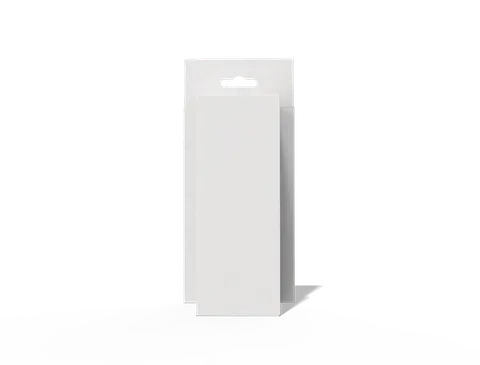 Reference view of tuck-end cartons with display back panels, style E60309.