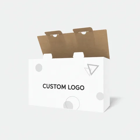 Reference view of tuck-end cartons with double locking tabs, style E60360.
