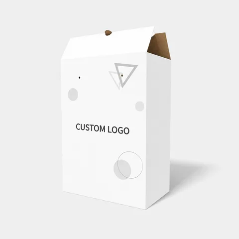 Reference view of tuck-end cartons with locking tabs, style E60374.