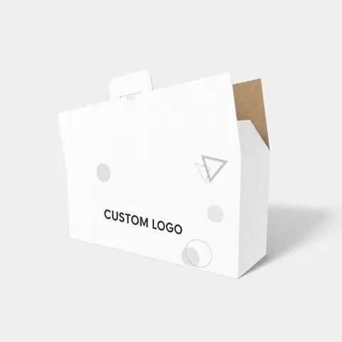 Reference view of tuck-end cartons with locking tabs, style E60380.