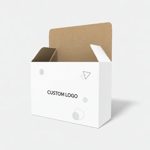 Reference view of tuck-end cartons with tear lines, style E60394.