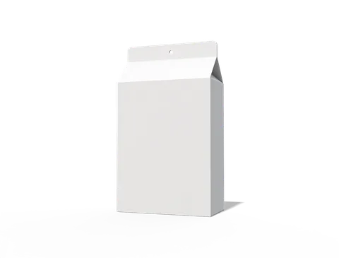 Reference view of hanging display cartons, style E60400.