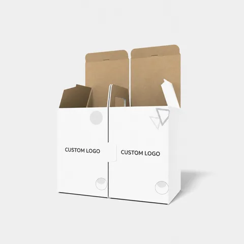 Reference view of tuck-end cartons, style E60407.