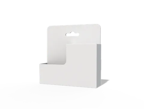 Reference view of hanging display pockets, style E60408.
