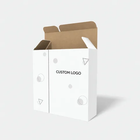 Reference view of tuck-end cartons with dividers, style E60413.