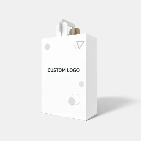 Reference view of tuck-end cartons with side locking tabs, style E60415.