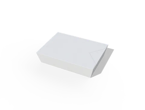 Reference view of folding food cartons, style E60434.
