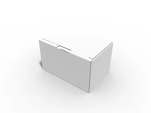 Reference view of folding cartons with locking tabs, style E60440.
