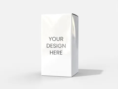 Reference view of tuck-end cosmetic cartons, style E60459.