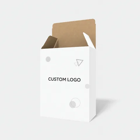 Reference view of tuck-top folding cartons, style E60464.