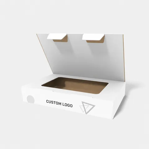 Reference view of hinged-cover window boxes, style E60471.