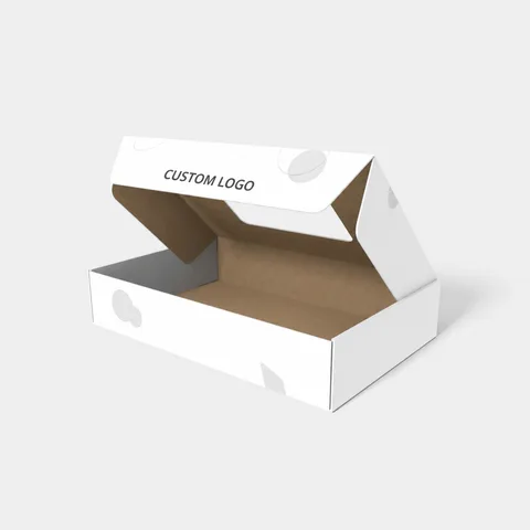 Reference view of mailer boxes with windows, style E60499.