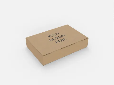 Reference view of hinged-lid boxes with locking tabs, style E60515.