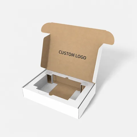 Reference view of hinged-lid boxes with integrated inserts, style E60519.