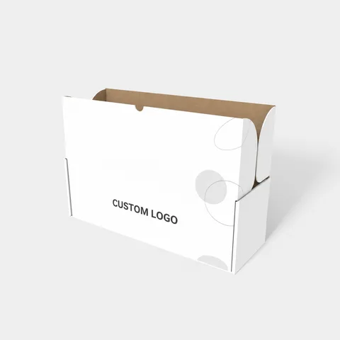 Reference view of hinged-lid boxes, style E60524.