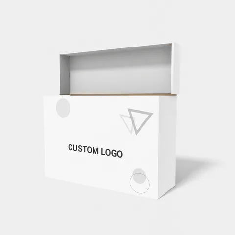 Reference view of hinged-lid boxes, style E60550.