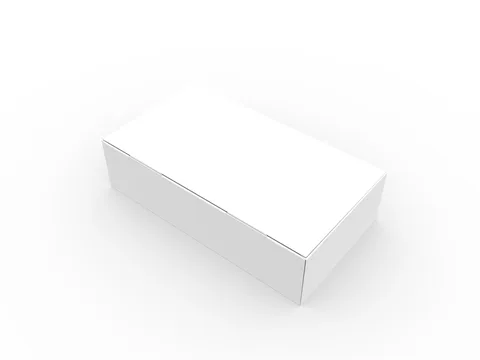 Reference view of hinged-lid boxes, style E60606.