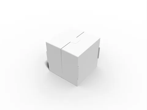 Reference view of multi-piece folding cartons, style E60619.