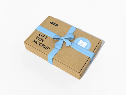 Reference view of snack gift boxes with ribbon closures, style E60629.