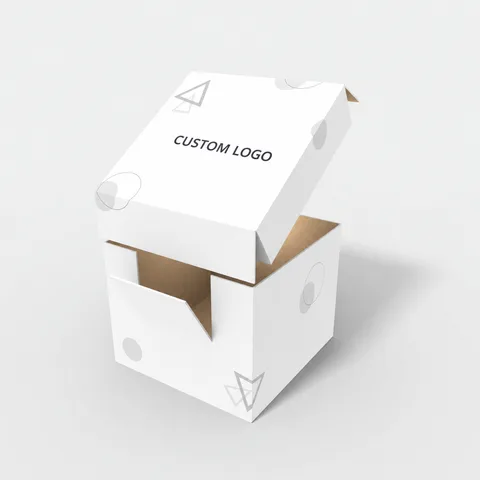 Reference view of lid-and-base boxes with windows, style E60636.
