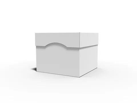 Reference view of lid-and-base boxes, style E60639.