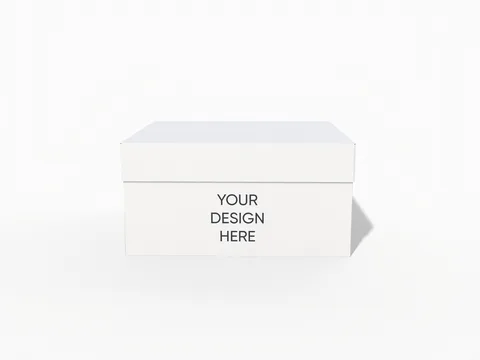 Reference view of rectangular lid-and-base boxes, style E60645.